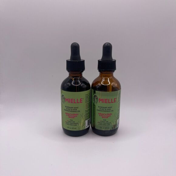 Mielle Rosemary Mint Scalp Hair Strengthening Oil 2 PCS. Set - Picture 8 of 12